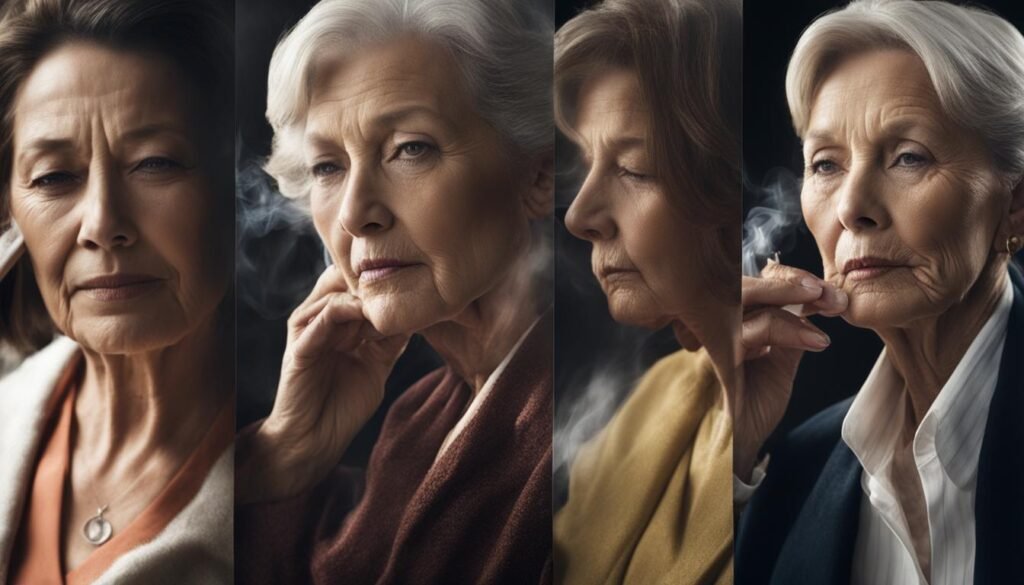 smoking and wrinkles