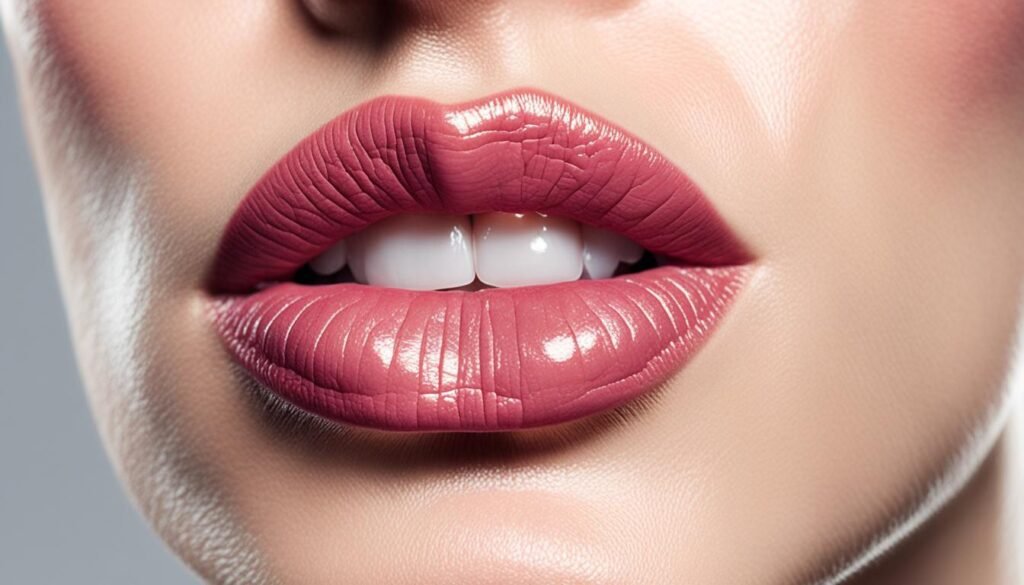 sore lips and stress