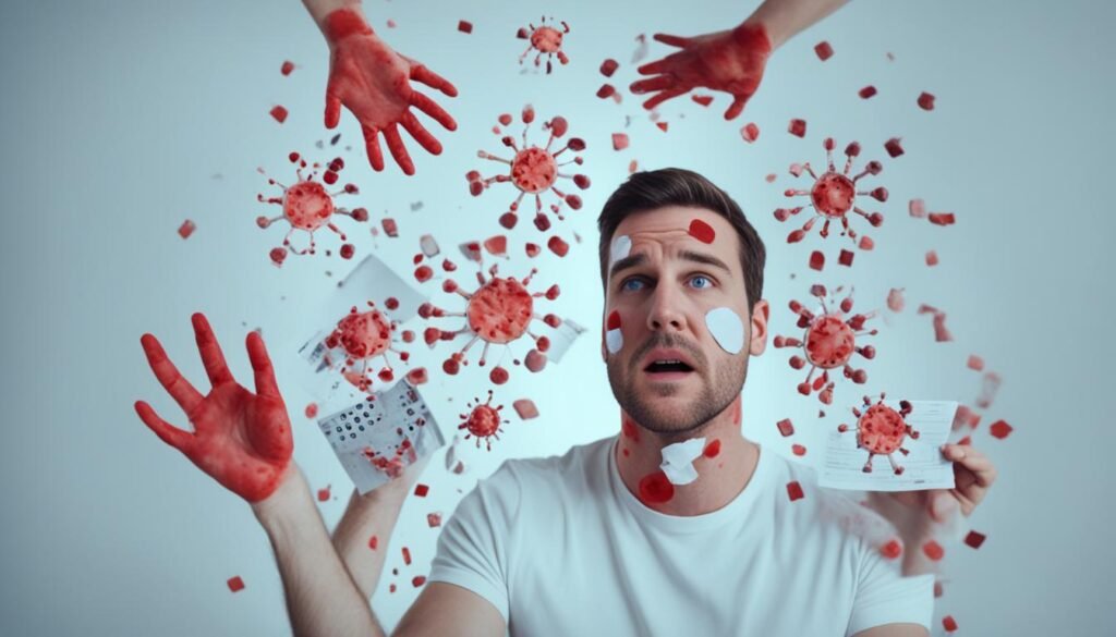 stress and skin inflammation