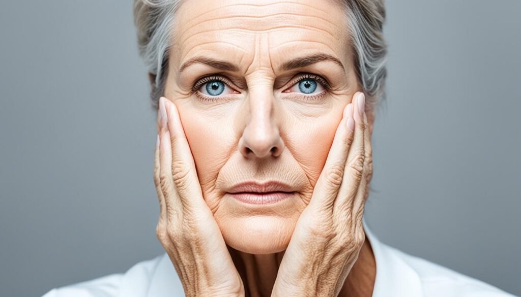 stress-induced skin aging