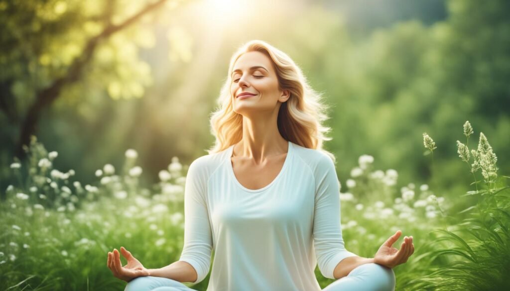stress management for preventing skin aging