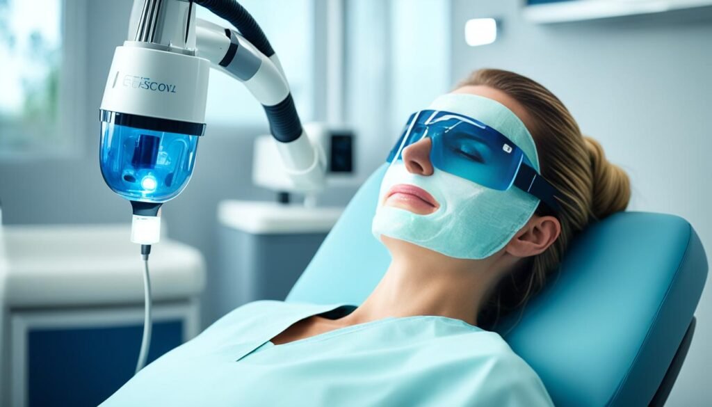 sun damaged skin treatment at clinic