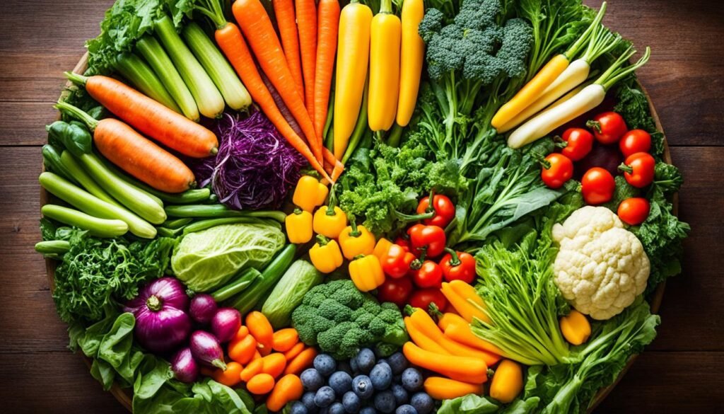 vegetables for youthful skin