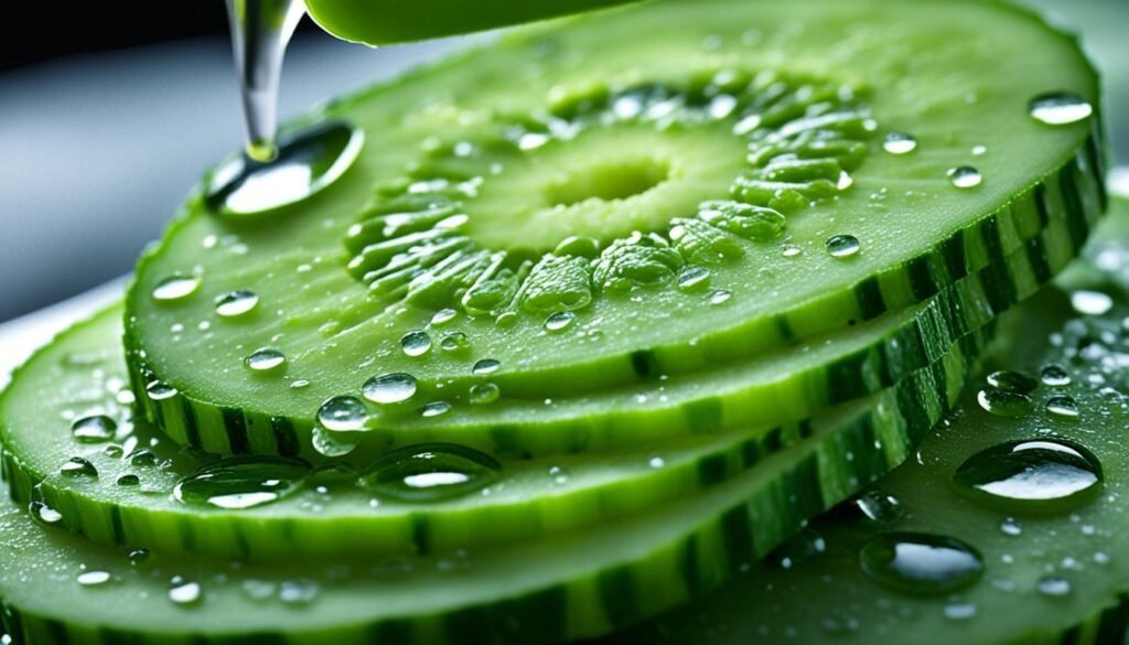 cucumber juice for age spots